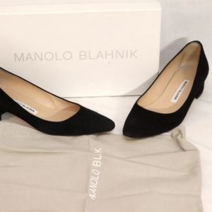 Manolo Blahnik Black Heels Sz. 37